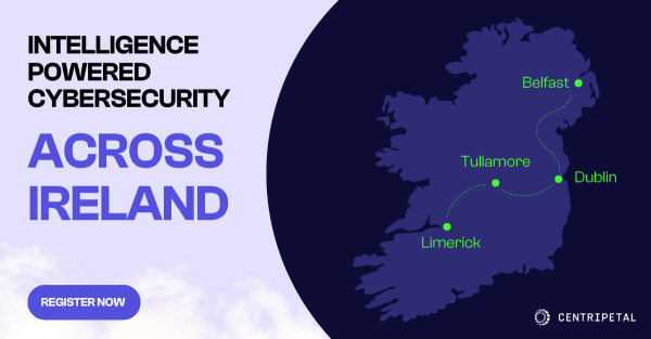 Intelligence Powered Cyberscecurity, Tullamore April 30th